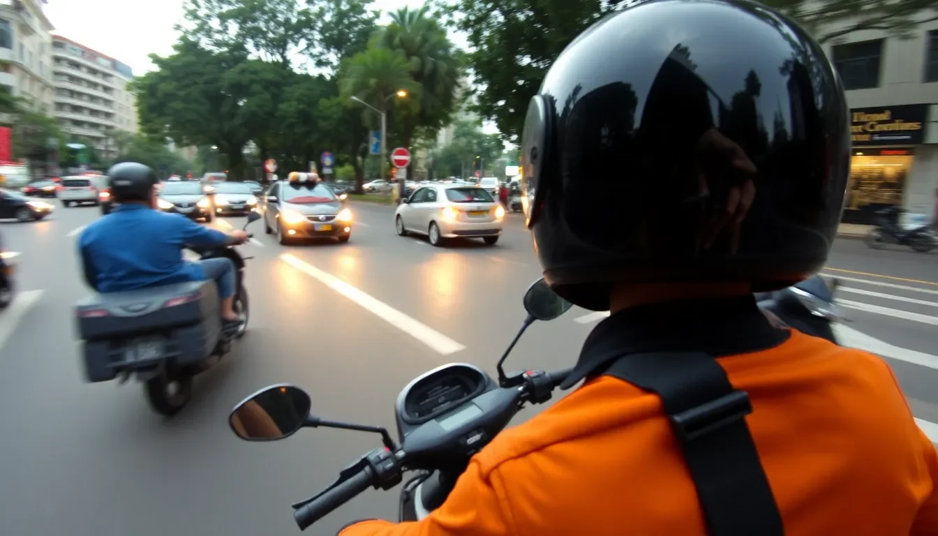 Ho Chi Minh City skyline showcasing modern buildings and bustling streets for film production