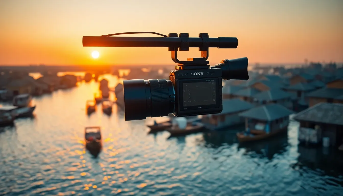 Drone filming over Halong Bay capturing UNESCO World Heritage limestone formations