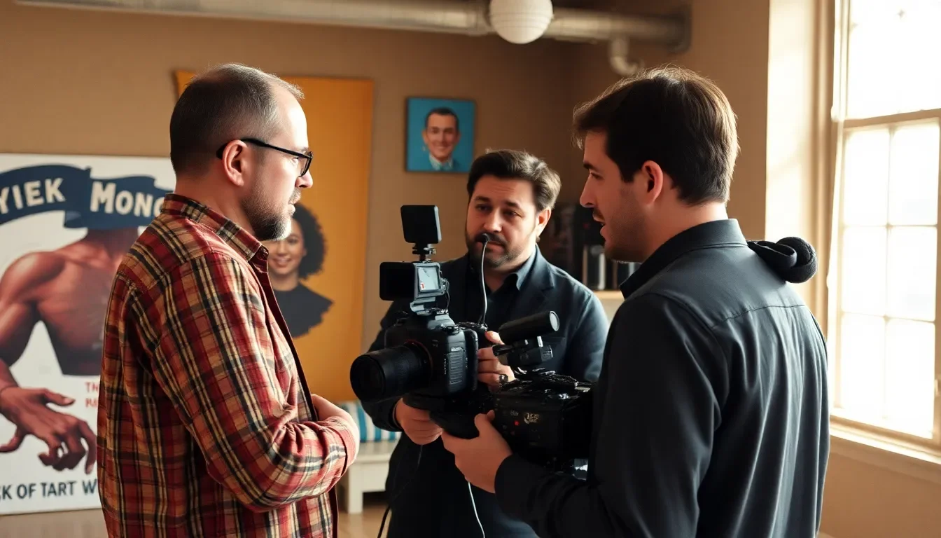 English-speaking producer coordinating with international film crew in Vietnam